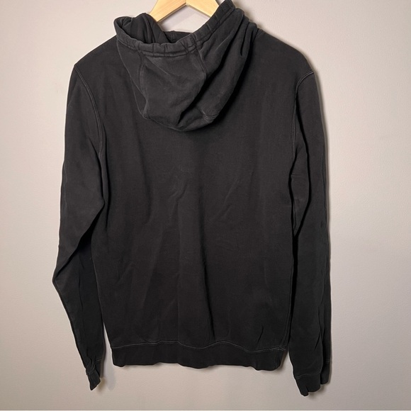 Nike Fleece Hoodie Men’s S Black Pullover Hooded Sweatshirt 804346-010 - Picture 2 of 5